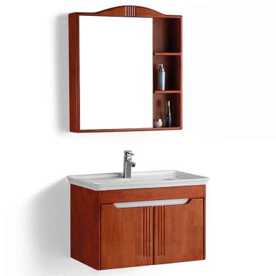 Terapung Bilik mandi Vanity dipasang dengan cermin dan tenggelam 32 inci