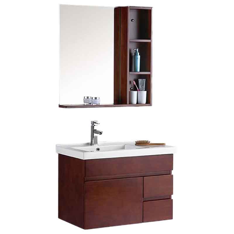 Wall Hung Bathroom Vanity 30-inch, Bathroom Wall Cabinet with Sink