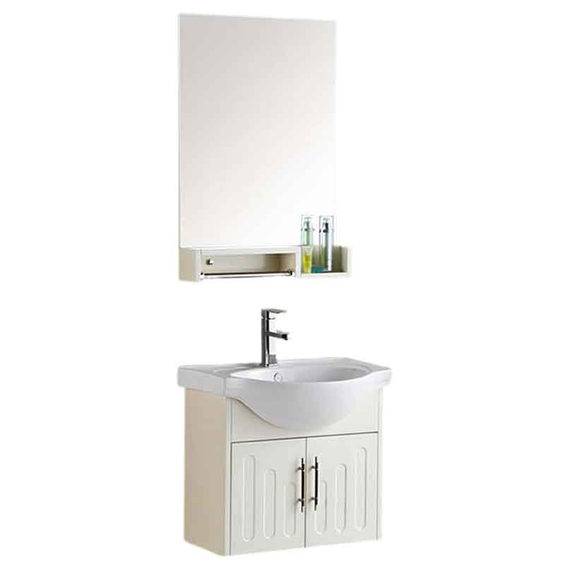 Wall Mounted Sink Cabinet with Mirror | Small Bathroom Vanity Sets