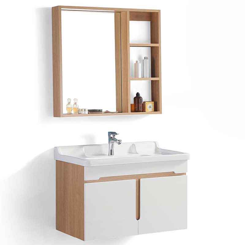 Wall Hung Bathroom Cabinet with Sink, 32-inch Wall Hung Basin Vanity