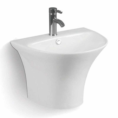 OEM/ODM Supplier Single Toothbrush Holder - Wall Hung Sink Oval-shaped, Wall Hung Basin Manufacturer – homurg
