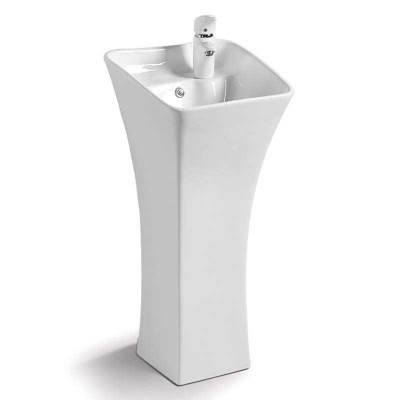 NEW Ceramics Pedestal Basin, 18 inch Pedestal Sink