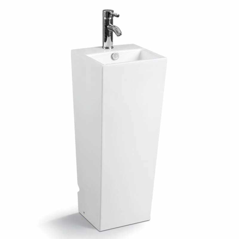 Ceramics Pedestal Basin Rectangle, Modern Pedestal Sink