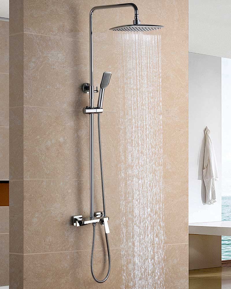 Luxury Shower with Shelf | Shower Supply Store
