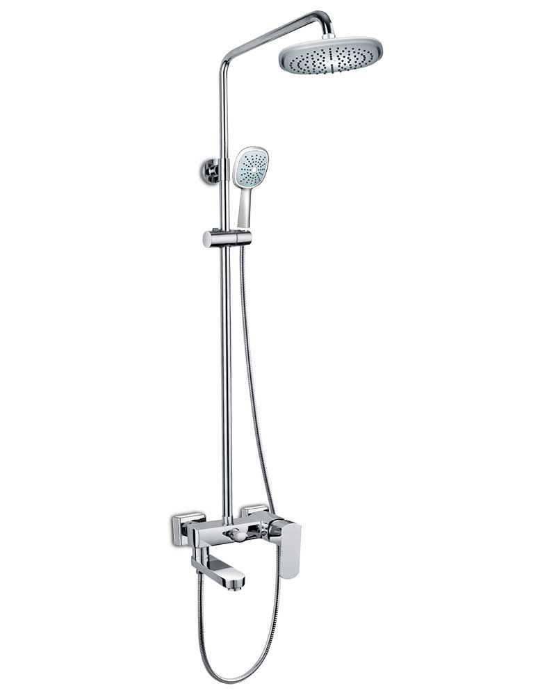 Shower Head and Valve Brass Chrome-plated