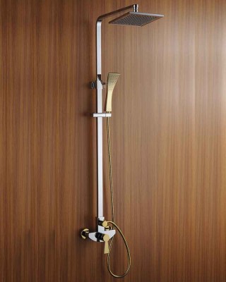 Exposed Shower Valve with Rainfall Shower Head