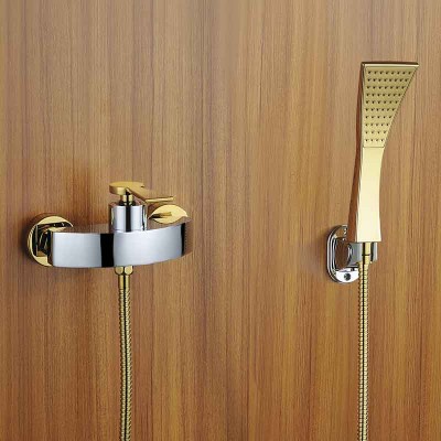 Shower Mixer Valve and Shower Head with Hose
