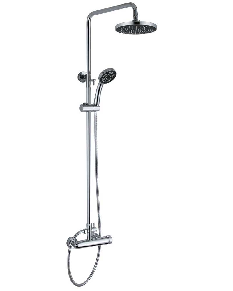 Rain Shower with Dual Heads | Shower Supply Store