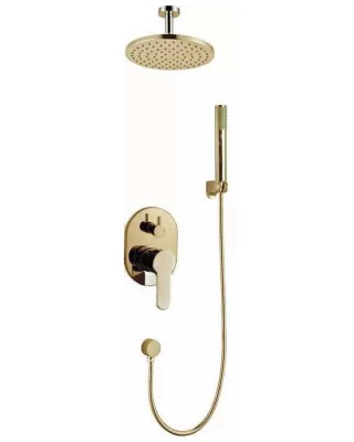 Brass Ceiling Shower Head and Hand Shower Head with Hose