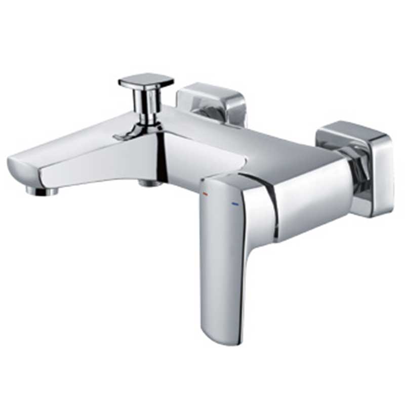 Wall Mounted Bath Shower Mixer with Tub Tap