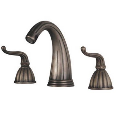 Oil Rubbed Bronze Bathroom Faucet | 2-handle Widespread Faucet