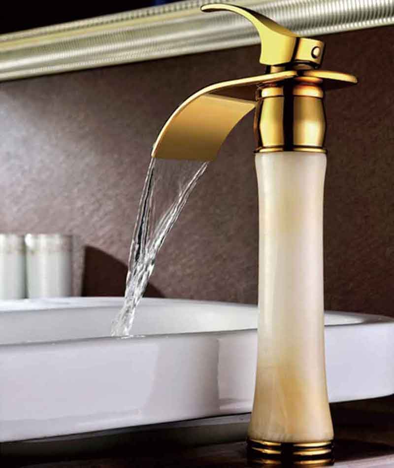 Waterfall Faucet for Vessel Sink | Waterfall Basin Tap