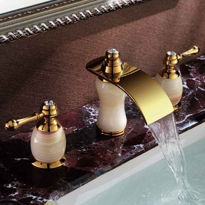 Widespread Waterfall Bathroom Faucet | Tap Manufacturer
