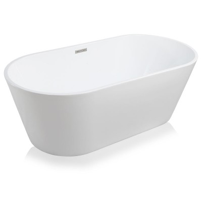Freestanding Bathtub Acrylic Oval 67″ | Wholesale Bathtubs Supplier