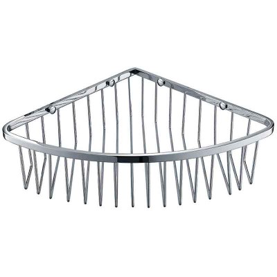 Corner Shower Caddy |  Wall-mount Shower Basket sa Chrome