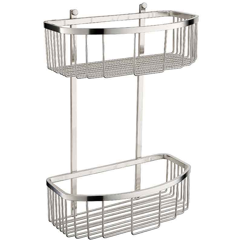 Bathroom Shower Accessories with Double Shower Shelves