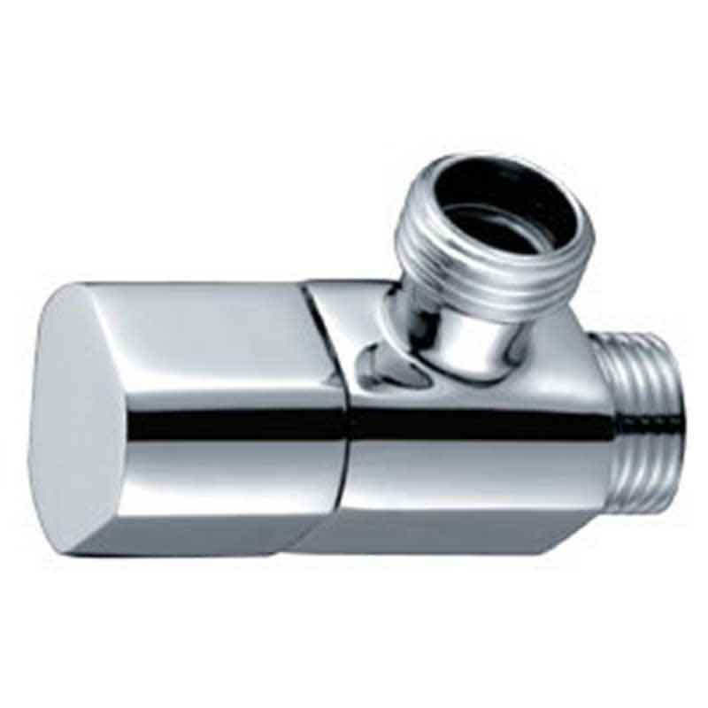 Angle Stop Valve Made by Brass in Chrome | Angle Valve Supplier
