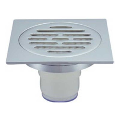 Square Shower Drain with Removable Strainer | Floor Drain Manufacturer