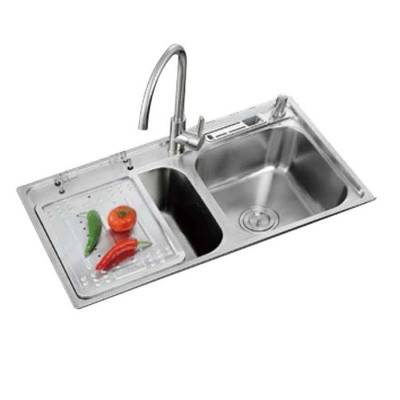 32 x 19 inch Drop in Kitchen Sink Double Bowl | Stainless Steel Sink Supplier