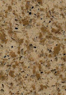 Brown Quartz Countertops with Patterns