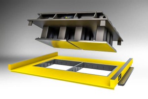 Renewable Design for Qt10-15 Block Machine - Custom sweden steel light weight concrete block moulds  – Honcha