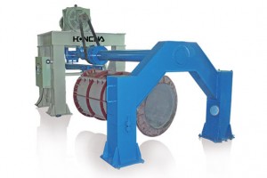 factory customized Color Interlock Brick Machine - Pipe making machine – Honcha