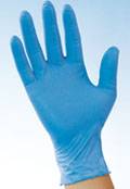 Nitryl Vinyl rękawice Blend (niebieski)