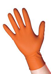 Powder Free Nitrile Glove with Diamond Texture
