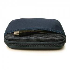 Multifunctional portable hard drive case with waterproof EVA and Nylon