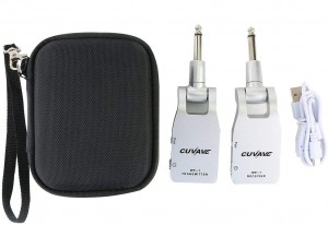 Hard Travel Case replacement for Rechargeable Battery Digital Transmitter Receiver of 2.4GHZ Wireless Guitar System