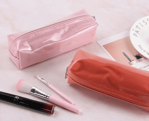 Colorful Waterproof PVC Cosmetic Storage Bag with Lightweight and Large Capacity