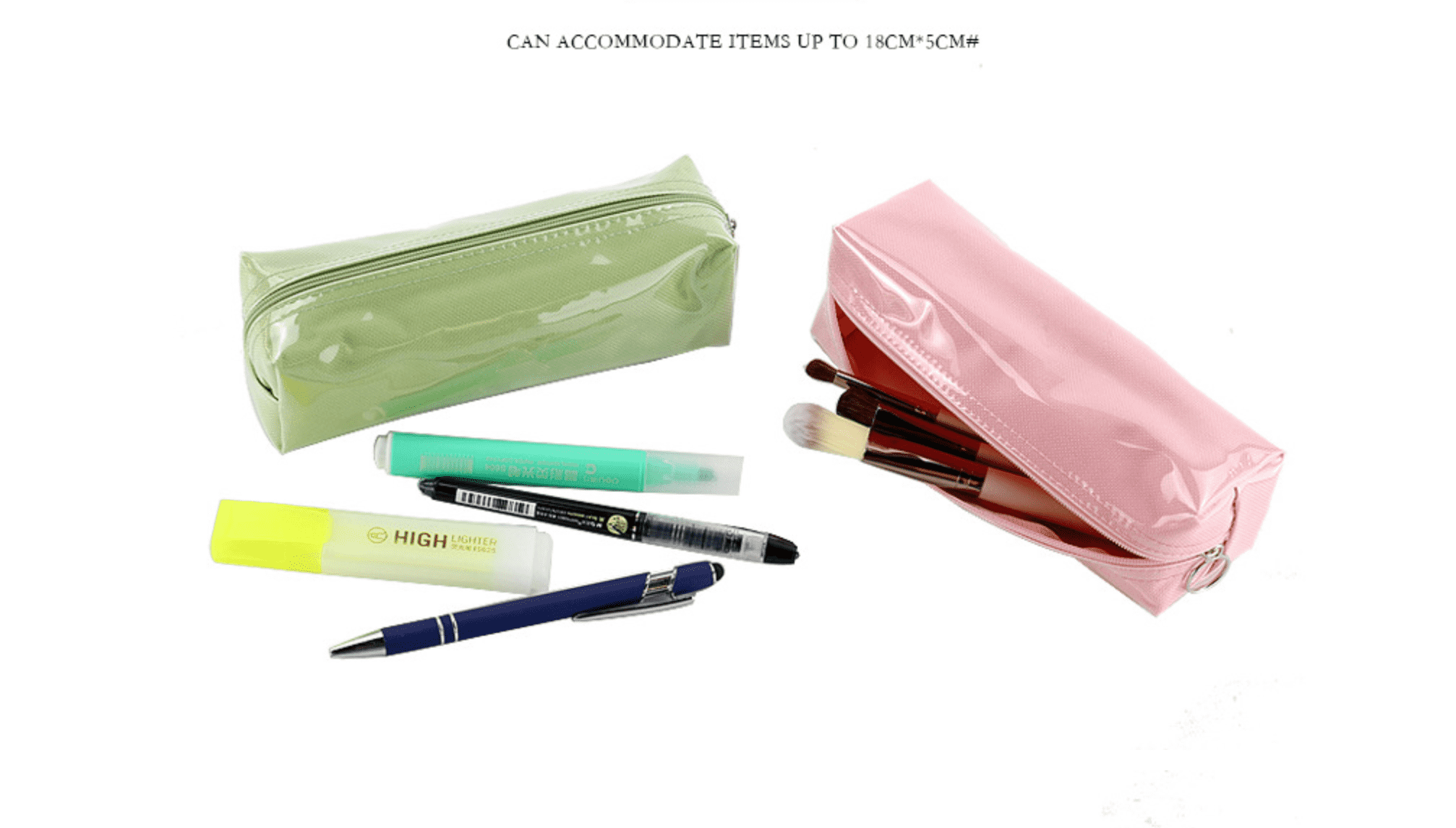 Colorful Waterproof PVC Cosmetic Storage Bag with Lightweight and Large Capacity Featured Image