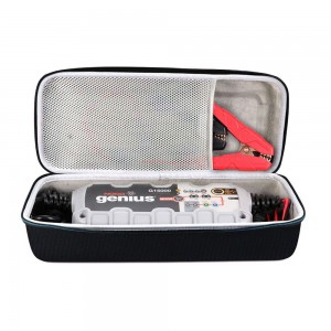 EVA Hard Case for Lithium Jump Starter Battery Pack – with Mesh Pocket for Accessories