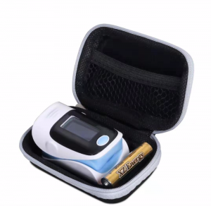OEM Oximeter Carry Case Pulse Oximeter Case Hard Storage Case untuk Ujung Jari Pulse Oximeter