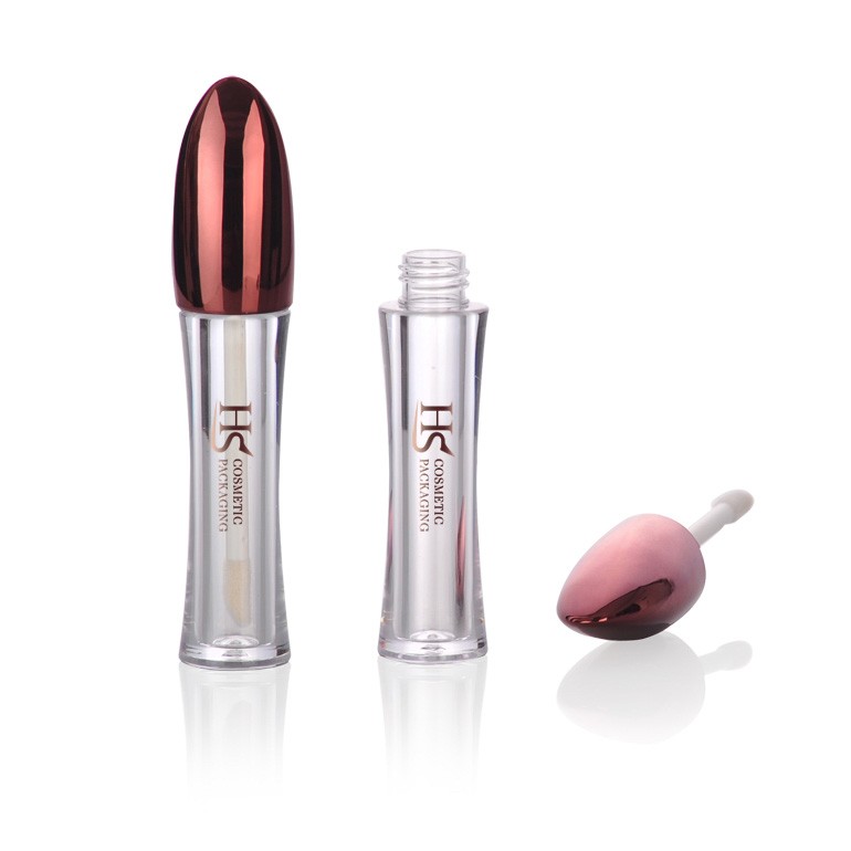 2019 Double end 2 in 1 cosmetic lipstick lip gloss tube
