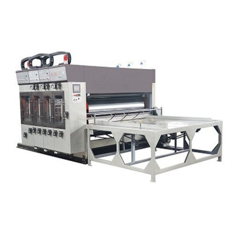 Semi Automatic Corrugated Box Die Cutting Printing and Slotting Machine