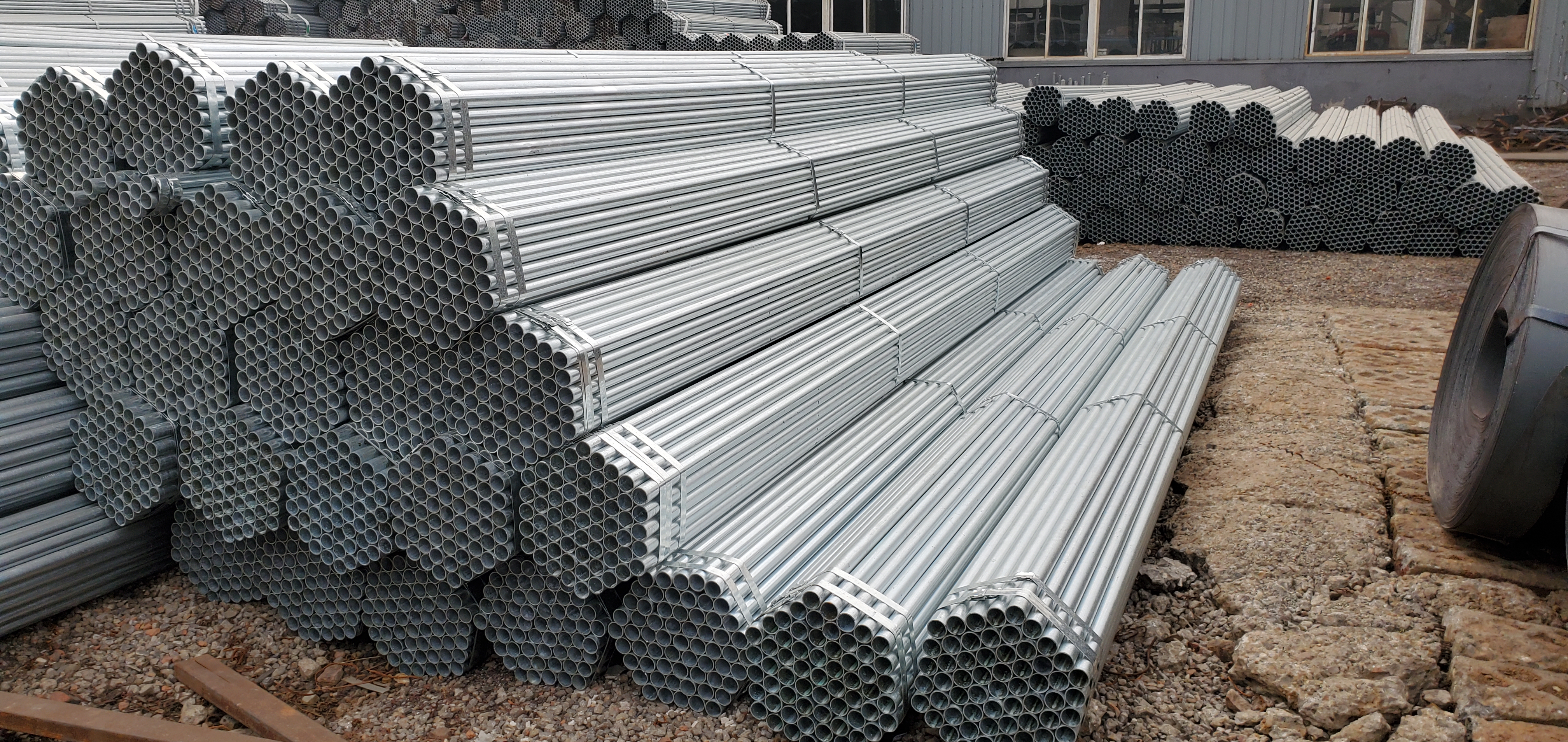 Galvanized pipe product application