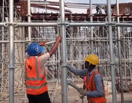 How Should A Ringlock Scaffolding Be Correctly Dismantled?