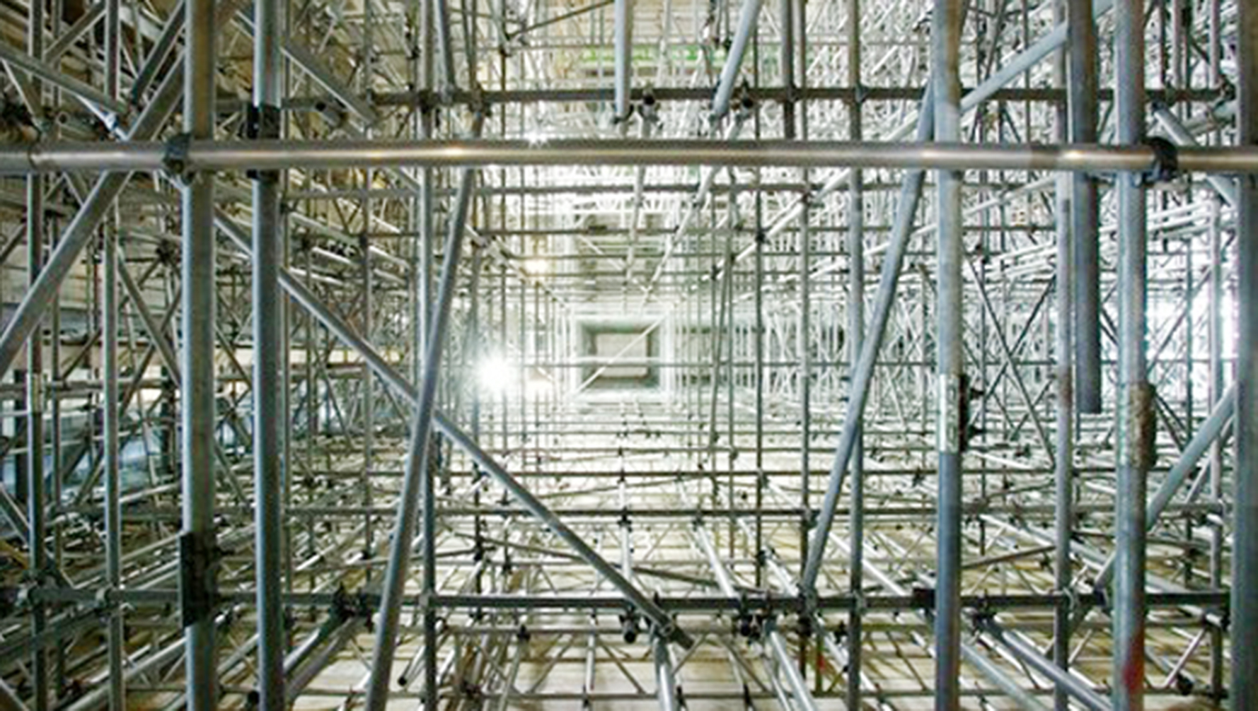 How to accept details of industrial scaffolding