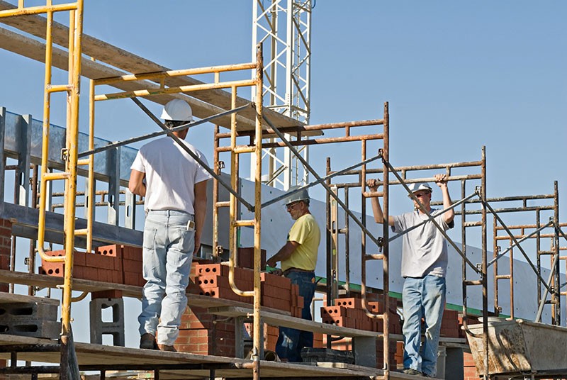 Industrial scaffolding erection methods and requirements
