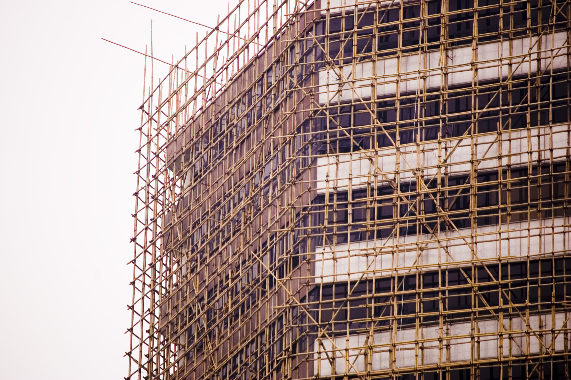 Key points for control of setting up disc-type scaffolding