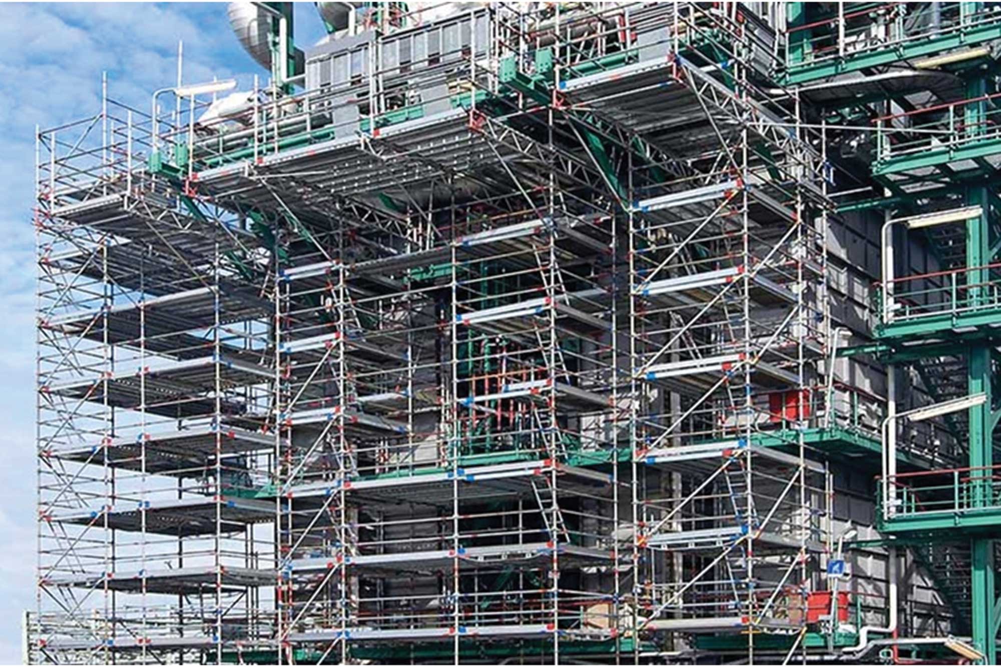Scaffolding erection specifications