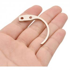 OEM Supply EAS security hard tag for clothing retail hook lock 8.2Mhz RF Tags