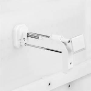Patent Security hook with slatwall bottom