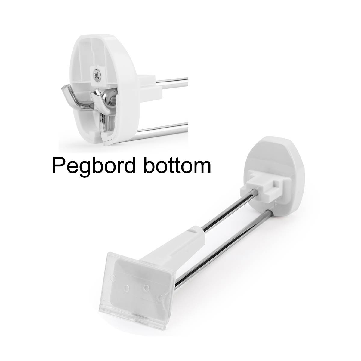 Factory Cheap Plastic Stop Lock For Peg Hooks - Hyb-HA-D Security hook with Pegbord bottom  – Hybon