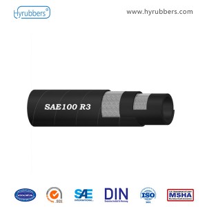 Wholesale Sae 100 R2a - 2019 China New Design high quality water pump pvc water suction hose – Hyrubbers