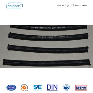 100% Original Factory Rubber Oil Hose China - Chinese wholesale China wholesale sae 100 r1at hydraulic rubber hose Assembly 10III – Hyrubbers