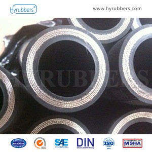 Big discounting High Quality Temperature Resistance Smooth Surface Colorful Cotton Braided Rubber Oil Fuel Hose