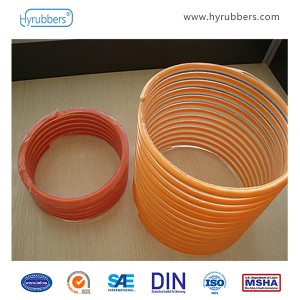 Hot sale EN559 standard abrasion resistant china factory sale blue and red welding oxygen and acetylene pressure hose pipe