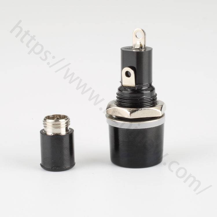 5 x 20 fuse holder,panel mount,250v 10a,MF528B | HINEW Featured Image